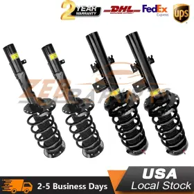 Lr024435 Zebraparts 4x Front And Rear Shock Struts Assys Without Ads For Range Rover Evoque L538 2012-2018