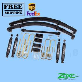 Zone L3771665 Suspension Lift Kit 4 Inch F And R Fits Ford F250 4wd Gas/diesel 2000-2004