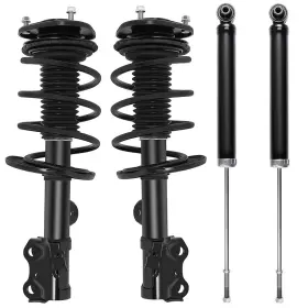 11911801 Zonemotive Front Complete Struts Rear Shocks Springs Assembly For 2008-2015 Scion Xb