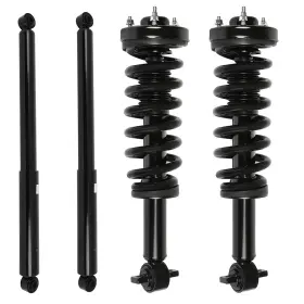 11911813 Zonemotive Front Complete Struts Rear Shocks Springs Assembly For 2014 Ford F150