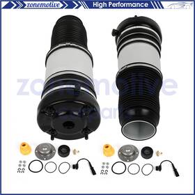 Zonemotive 13470274 For Audi A6 C6 S6 Quattro Avant 2004-2011 2 Air Suspension Spring Bags Front