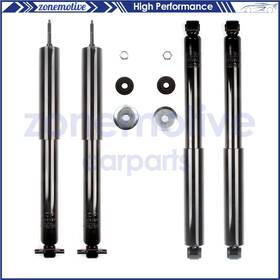 Zonemotive 13502326 For 1993 1994-1998 Jeep Gr Cherokee 4pcs Shock Absorbers Front Rear Left Right