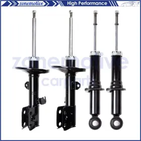 13502362 Zonemotive For 2009-2013 Toyota Corolla 4pcs Shock Absorbers Front Rear Left Right 13502362 Zonemotive For 2009-2013 Toyota Corolla 4pcs Shock Absorbers Front Rear Left Right