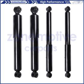 Zonemotive 13502393 For Chrysler Aspen 2007-2009 Dodge Durango 2004-2009 4pcs Shock Absorbers F Rear