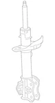 Genuine Acura Suspension Strut 51611-TX4-A12 New. Price: $408.82.