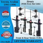 Kyb Oem Front & Rear Struts W/sway Bar Links For 1995-1996 Toyota Avalon 9YR War New. Price: $445.13.
