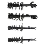 For 2012-14 Toyota Camry Front Rear Complete Struts Coil Springs W/ Mount Shocks New. Price: $261.78.