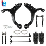 10PC Suspension Kit Front Control Arm Sway Bar Tierod For Hyundai Santa Fe 07-12 New. Price: $83.93.