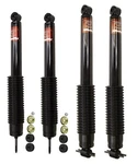 Front Rear Monroe Shock Absorbers Kit For Jeep Wrangler Unlimited Sahara Rubicon New. Price: $249.95.