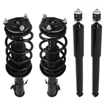 Front Struts W/coil Spring Rear Shock Absorbers For 2013 2014 2015 Honda Civic New. Price: $170.06.