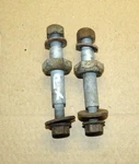 1984-1987 Corvette Rear Shock Lower Mounts, (2), Gm 14044582, Complete Used. Price: $28.99.