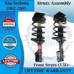 Monroe Genuine Oem Front Struts For 2002-2005 Kia Sedona 3.5L Lifetime Warranty New. Price: $315.68.