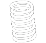 Genuine Audi Coil Spring 8K0-411-105-DK New. Price: $162.90.