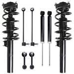For Vw Jetta Passat Rabbit Front Rear Struts Absorbers & Sway Bar Link Kit New. Price: $181.80.