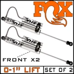 Fox 2.0 Remote Reservoir Front Shocks Fit 1999-2004 Ford F250 F350 4WD 0-1" Lift New. Price: $619.95.