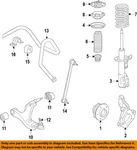 Gm Oem 19-23 Acadia Front Suspension Struts Components-strut 84342529 New. Price: $160.38.