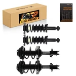 Maxpeedingrods Front + Rear Struts W/ Coil Assembly For 2012-2014 Subaru Impreza New. Price: $250.07.