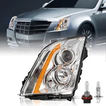 For 2008 -2014 Cadillac Cts Ct-s Driver Side Headlight W/bulb Halogen Model Lh New. Price: $80.79.