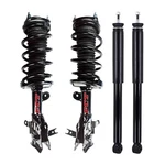 Fcs Front Suspension Struts And Rear Shock Absorbers Kit For Honda Civic Sedan New. Price: $277.60.