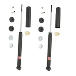 New Pair Set Of Rear Kyb Shock Absorbers For Honda Fit 2009-2013. Price: $145.95.