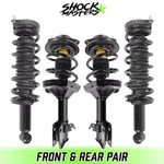 Front & Rear Quick Complete Struts Coil Springs For 2005-2009 Subaru Legacy New. Price: $210.45.