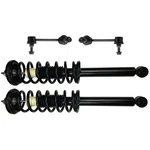 For Honda Accord 2003-2007 4PC Rear Strut W/ Coil Spring + Sway Bar Links Kit New. Price: $111.25.