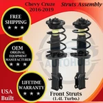 Monroe Genuine Oem Front Struts For 2016-2019 Chevy Cruze Lifetime Warranty New. Price: $303.40.