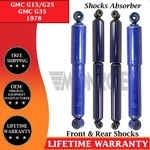 Monroe Oem Front & Rear Shocks For 1978 Gmc G15, G25, G35 Lifetime Warranty New. Price: $173.83.