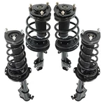 2 Front & Rear Complete Strut Coil Spring Set For Toyota Highlander Awd Auto New. Price: $406.95.