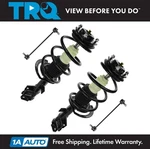 Front Suspension Kit Strut & Spring Assemblies With Sway Links For Dodge Jeep New. Price: $184.95.