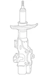 Genuine Gm Front Passenger Side Suspension Strut 84810466 New. Price: $138.01.