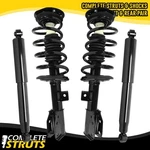 Front Complete Strut Assemblies & Rear Shocks For 2010-2017 Chevrolet Equinox New. Price: $166.97.