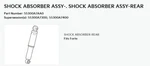 Oem 55300-A7400 55300-A7AA0 Rear Shock Absorber Assy Kia Forte 2014 2018 Ups New. Price: $119.95.