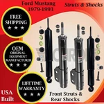Monroe Genuine Oem Front Struts & Rear Shocks 1979-1993 Ford Mustang 10YR W. New. Price: $280.92.