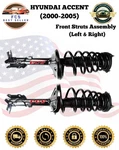 Fcs High Quality Oe Rear Struts For Hyundai Accent 1.5L Suspension (2000-2005) New. Price: $246.47.