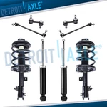 Front Struts & Coil Spring Shock Absorbers Sway Bars For 2004-2009 Nissan Quest New. Price: $256.83.