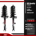 Fcs Oe Complete Rear Struts For 2006-2007 Toyota Highlander 3.3L Hybrid 2WD New. Price: $348.03.