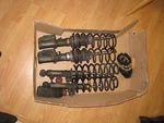 Porsche 911-993 Monroe Suspension Shocks Set & Coil Springs Used. Price: $400.00.