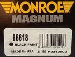 Monroe Magnum - 66618 Black Suspension Shock Absorber New. Price: $39.00.