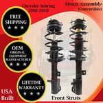 Monroe Oem Front Struts Assembly 2008-2010 Chrysler Sebring Lifetime Warranty New. Price: $299.03.