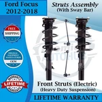 Gabriel Oem Front Strut W/ Sway Bar 2012-2018 Ford Focus Electric Lifetime New. Price: $329.83.
