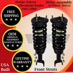 Monroe Oem Front Struts For 2005-2009 Dodge/mitsubishi 4WD Lifetime Warranty New. Price: $247.68.