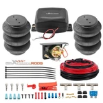 Packs Air Ride Triple Bellow Bag 2600LB 1/2" + Shock Compressor Kit New. Price: $289.95.