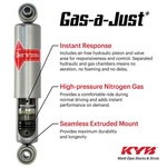 Kyb 5550025 Gas-a-just Rear Shock For 19-21 Chevy Silverado 1500/GMC Sierra New. Price: $102.95.