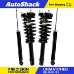 Front & Rear Complete Strut Coil Spring Shock Absorbers For Hyundai Sonata 06-10 New. Price: $162.78.