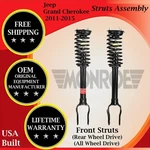 Monroe Oem Front Struts For 2011-2015 Jeep Grand Cherokee 2WD/4X4 Lifetime Warr. New. Price: $330.39.