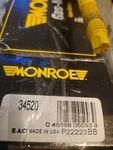 Monroe Gas-magnum 34520 Suspension Shock Absorber For Dodge Ram 2500 New. Price: $38.00.