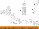 Toyota Oem 11-14 Sienna Rear Suspension Components-shock 4853109860 New. Price: $61.87.