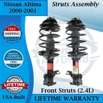 Monroe Oem Front Struts For 2000-2001 Nissan Altima 2.4L Lifetime Warranty New. Price: $214.71.