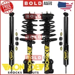 Monroe Front Complete Struts Coil Spring & Rear Shocks 4PCS Set Ford Mustang New. Price: $377.95.